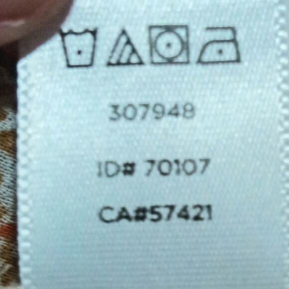 Loft balloon sleeve blouse with contrasting center stripe 307949 - Picture 5 of 5